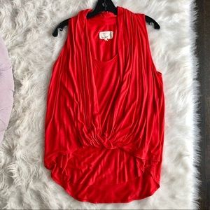 Nicole Miller Atelier double layered sleeveless T